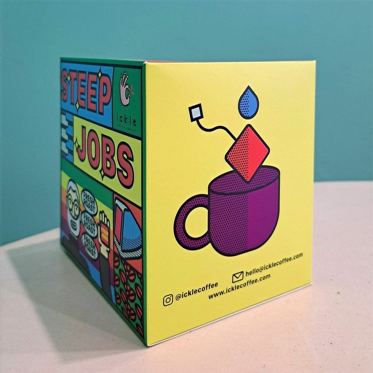 
                  
                    Load image into Gallery viewer, Ickle Coffee | Steep Jobs Colombia Carlos Amariles | Coffee Sachets
                  
                