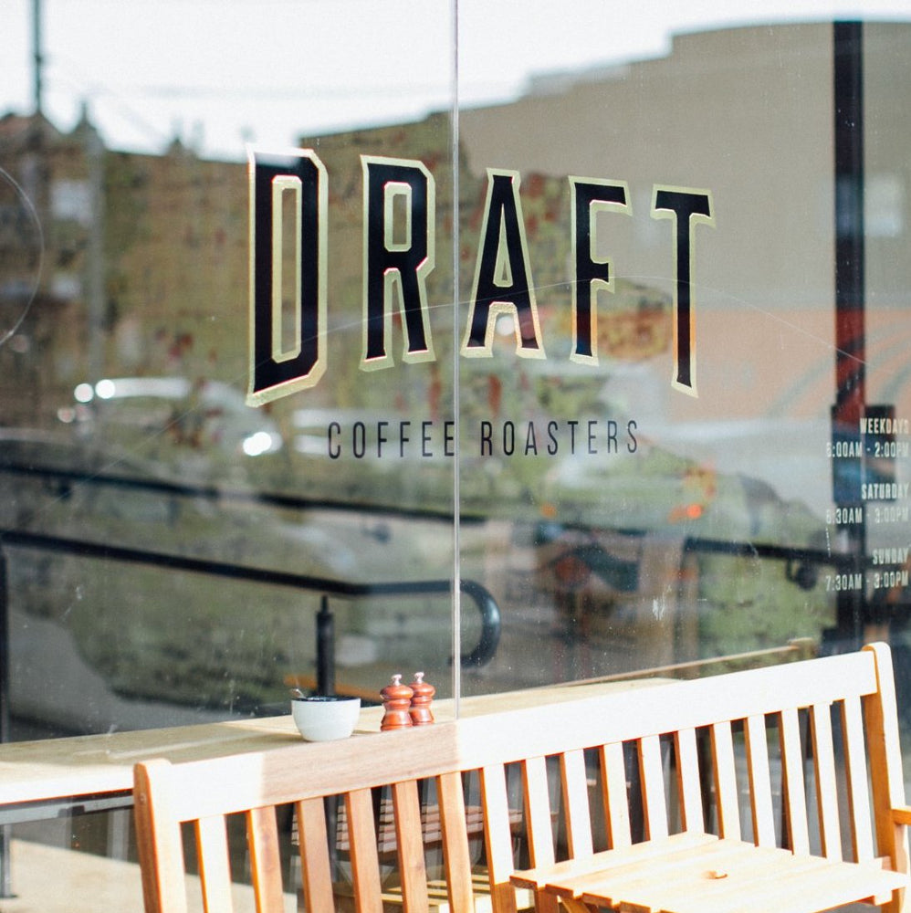 
                  
                    Load image into Gallery viewer, Draft coffee Roasters Cafe
                  
                