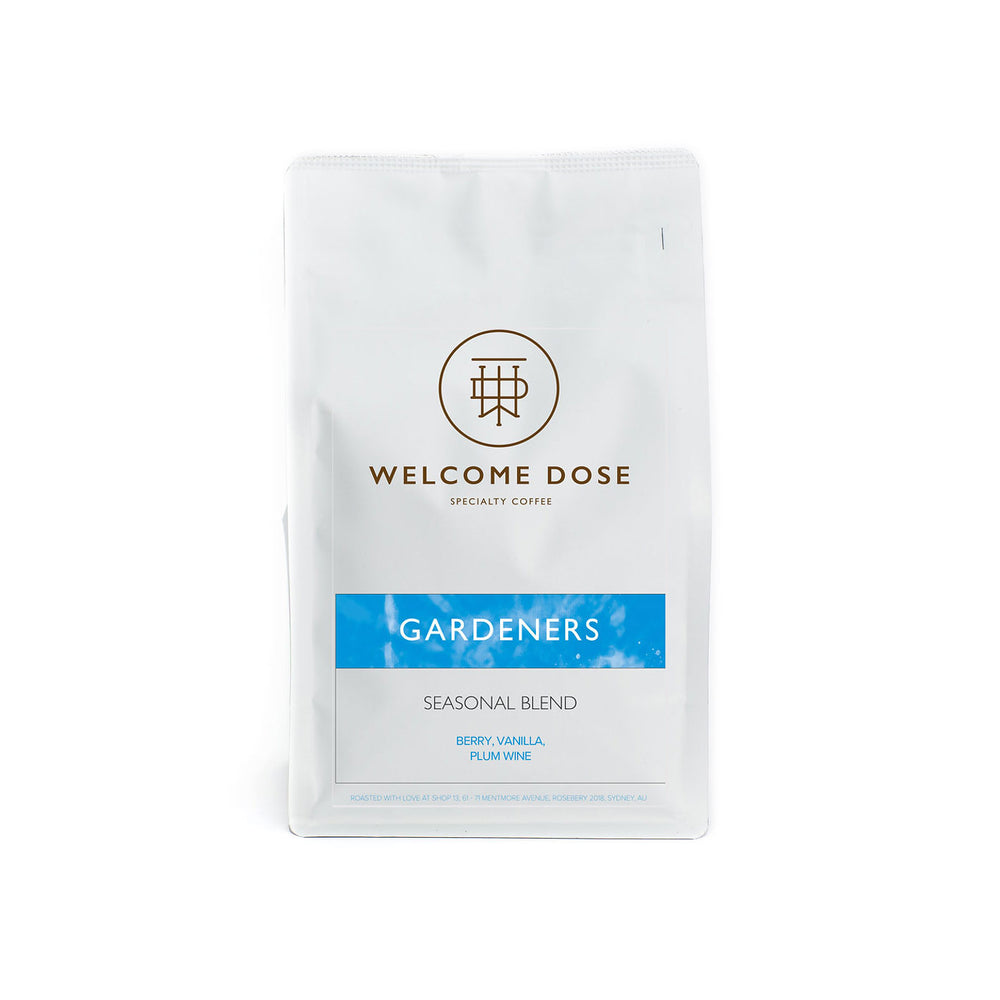 
                  
                    Load image into Gallery viewer, Welcome Dose Gardener Espresso Blend | Good Coffee Project
                  
                