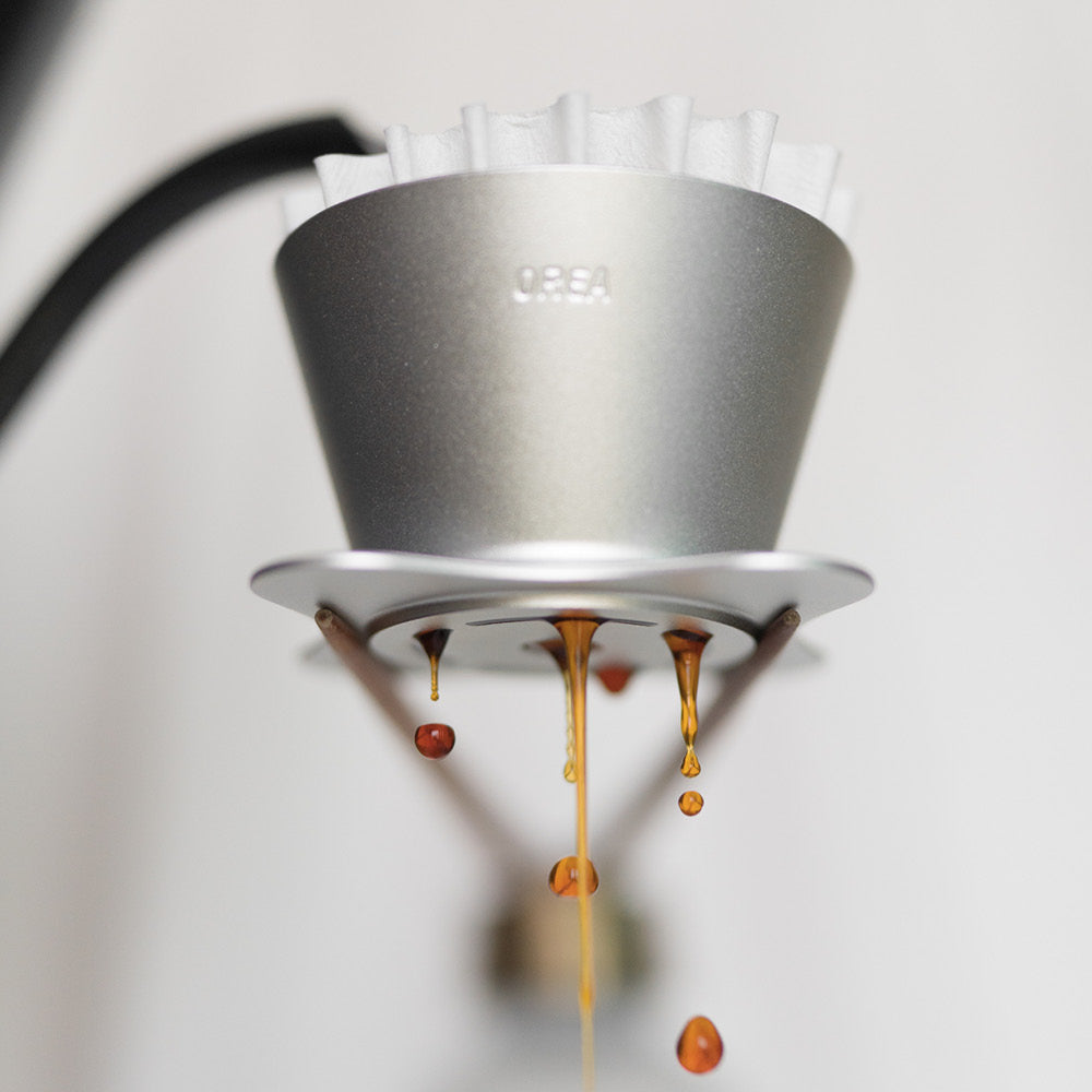 
                  
                    Load image into Gallery viewer, Orea Coffee Brewer Coffee Dripper in action | Good Coffee Project
                  
                